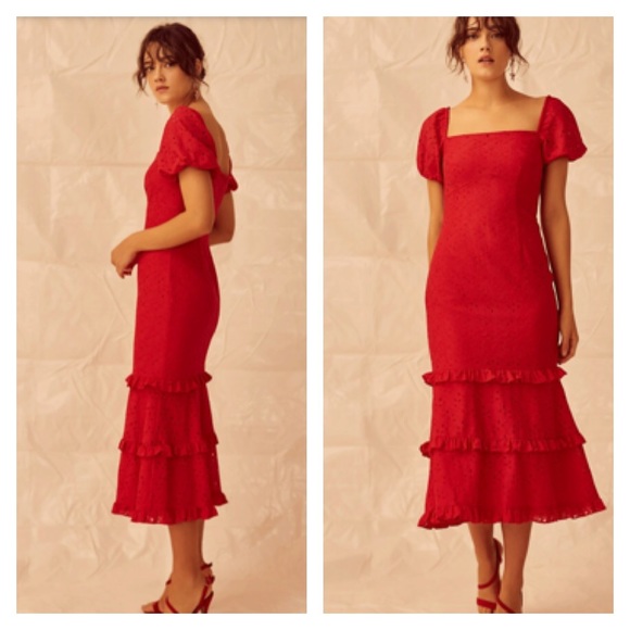 keepsake red dress
